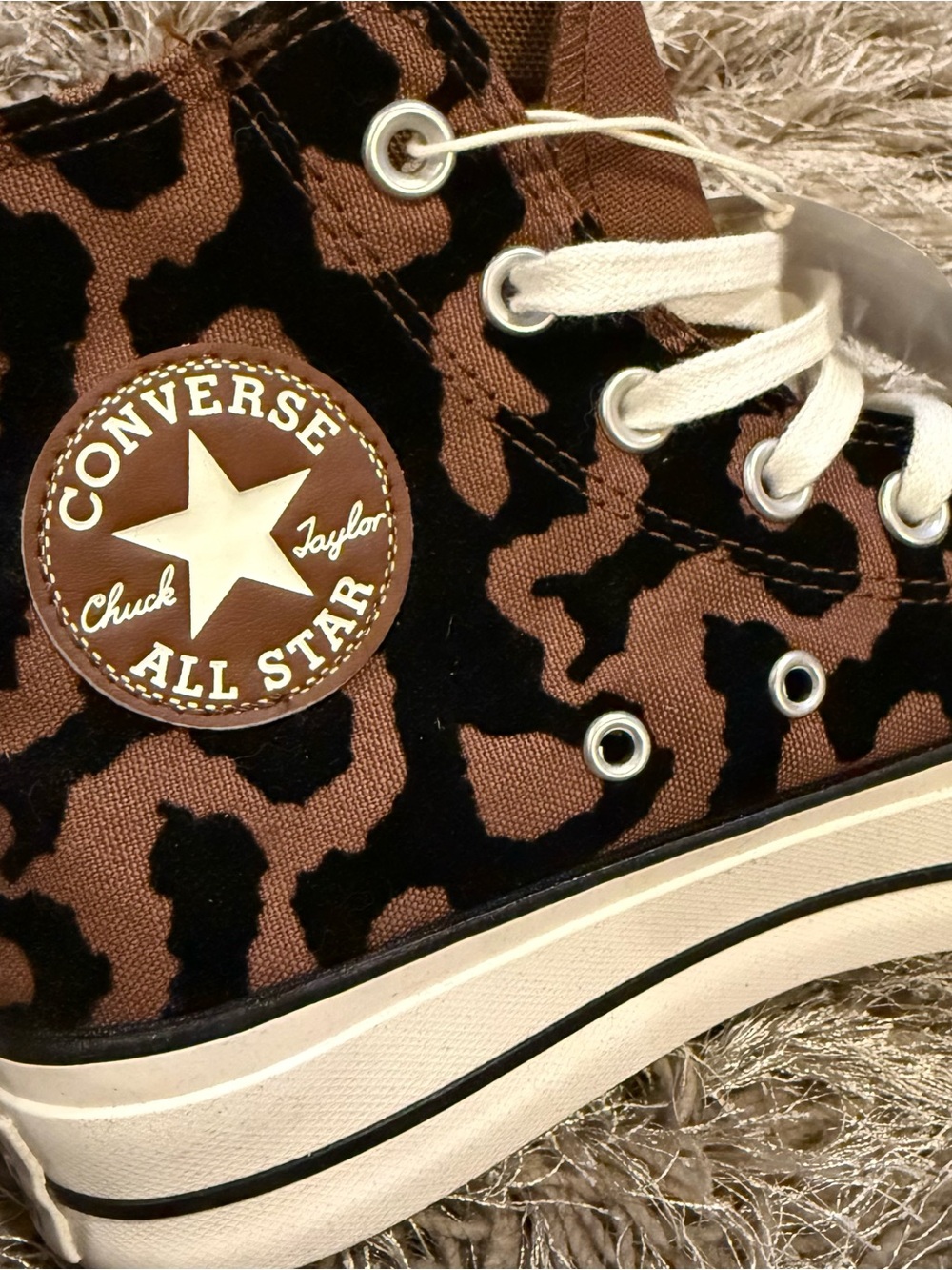 Converse Chuck Taylor Lift High Top Platform Sneaker Bear Nap - Picture 7 of 14
